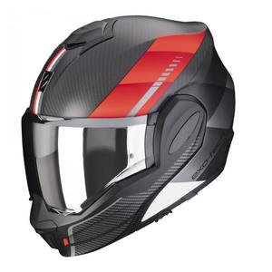 Scorpion EXO-TECH EVO Carbon Genus zwart-rood mat