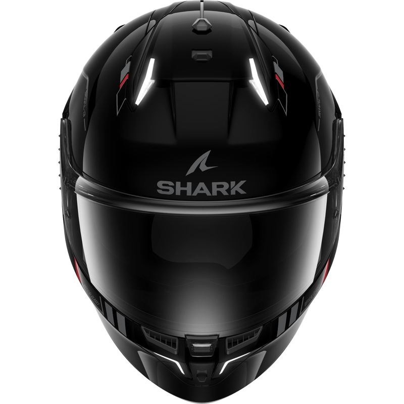 Integrální přilba na motorku SHARK Skwal i3 Blank SP černá lesklá