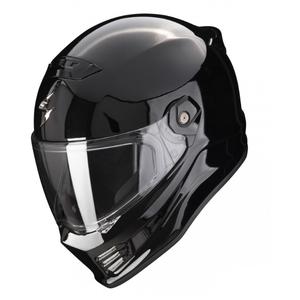 Motorhelm SCORPION COVERT FX zwart glanzend