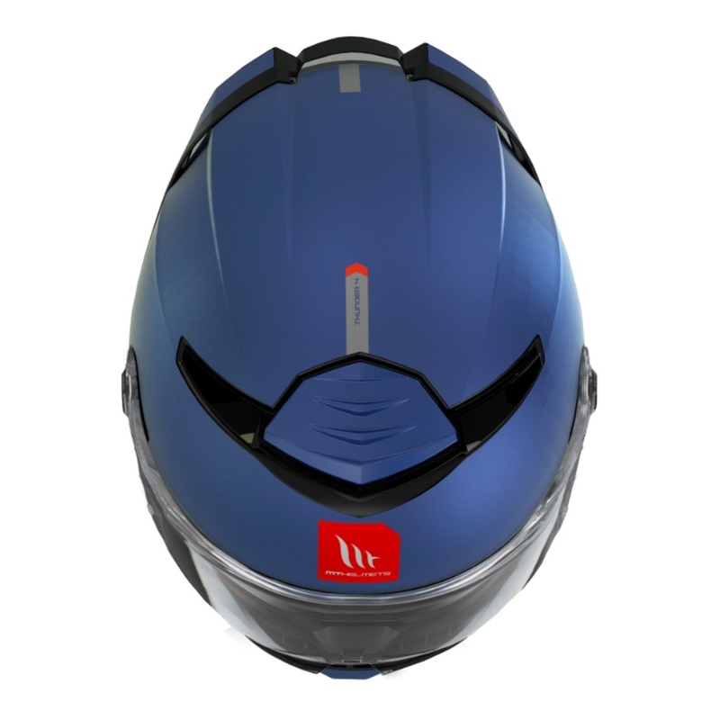 MT FF118SV Thunder 4 SV integraal motorhelm blauw mat uitverkoop