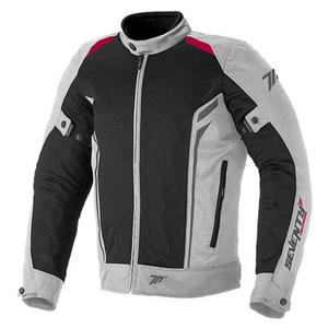 Motorjas SEVENTY DEGREES SD-JT32 zwart-grijs-rood