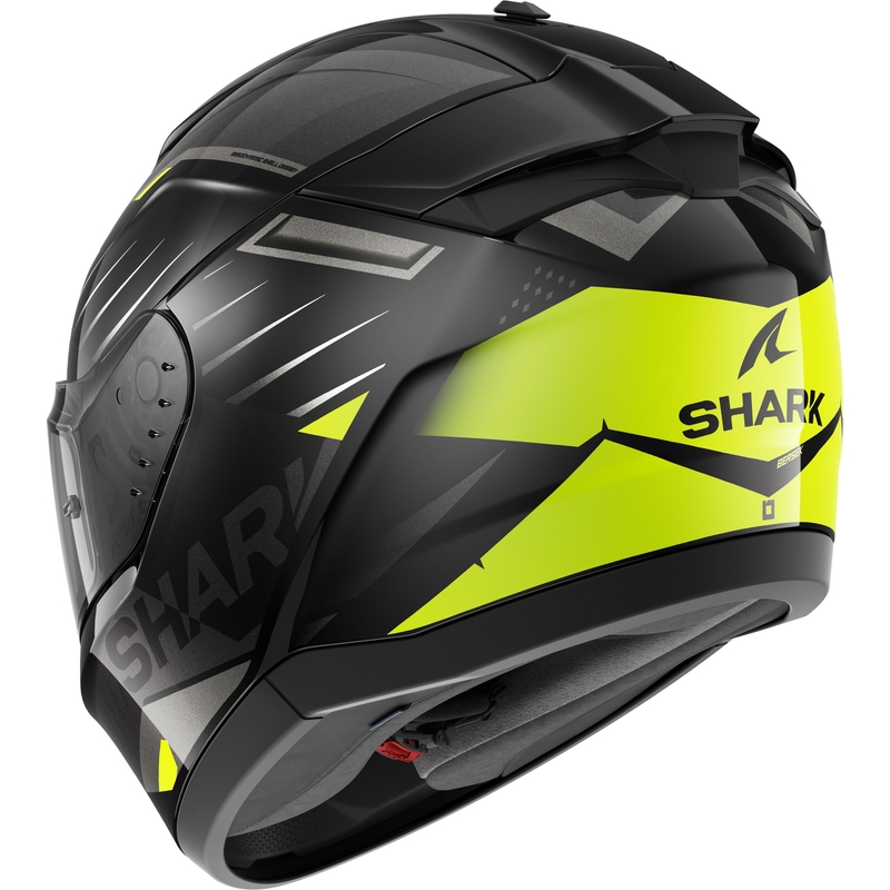 Integraalhelm SHARK RIDILL 2 BERSEK zwart-grijs-fluogeel