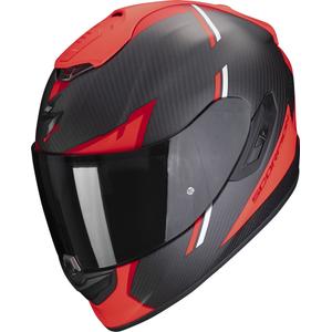 Integraalhelm Scorpion EXO-1400 EVO Carbon Air Kendal zwart-rood