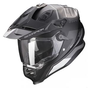 Enduro motorhelm SCORPION ADF-9000 AIR Desert zwart-zilver