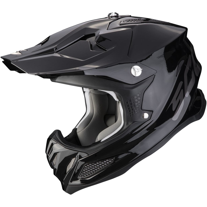 Motorcrosshelm Scorpion VX-22 Air Solid zwart