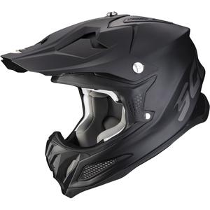 Motorcrosshelm Scorpion VX-22 Air Massief zwart mat