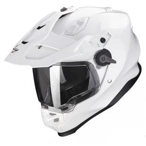 Enduro motorhelm SCORPION ADF-9000 AIR Solid parelwit