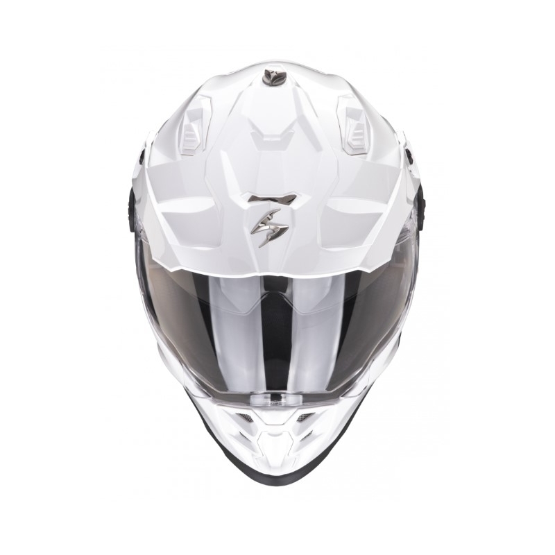 Enduro motorhelm SCORPION ADF-9000 AIR Solid parelwit