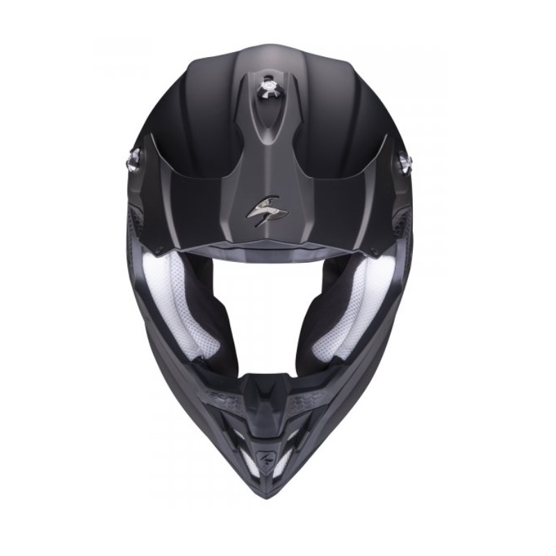 Motorcrosshelm Scorpion VX-16 EVO AIR Massief zwart mat