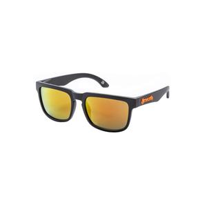 Meatfly Memphis zwart met oranje zonnebril