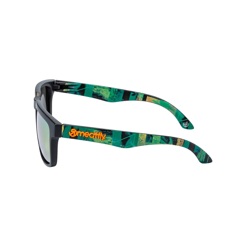 Meatfly Memphis Substance camo olive zonnebril