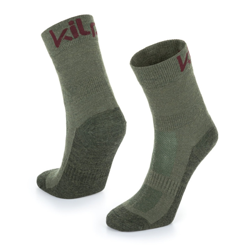 Ponožky Kilpi LIRIN-U khaki 023 výprodej