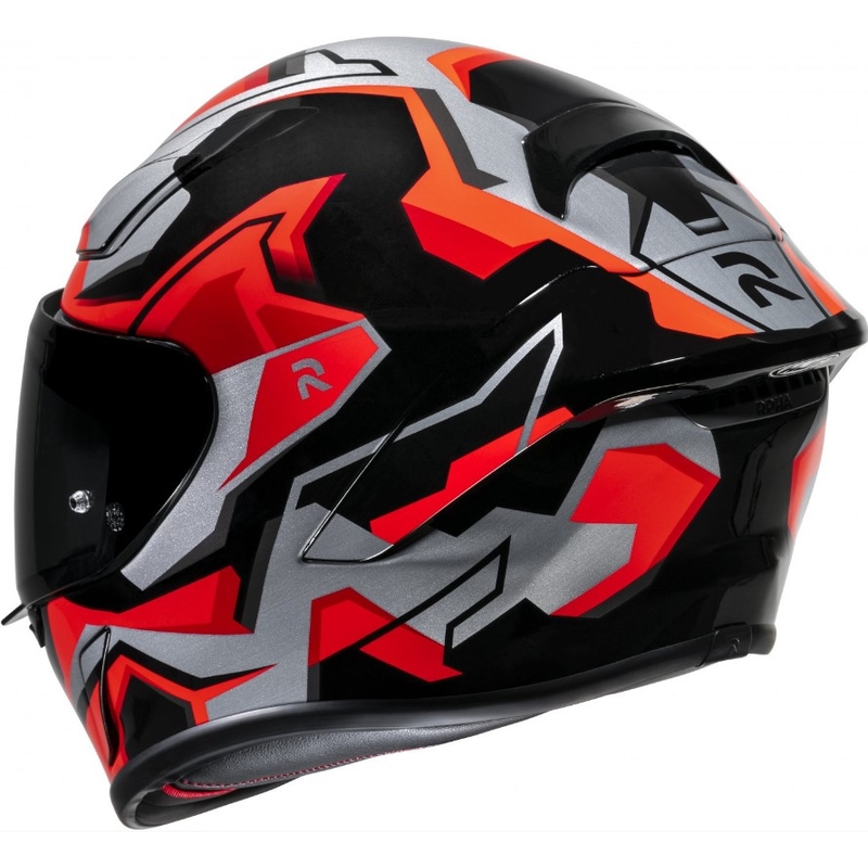 HJC RPHA 1 Nomaro MC1 zwart-zilver-rood integraal motorhelm