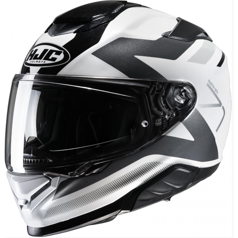 Integraalhelm HJC RPHA 71 Pinna MC10 zwart-grijs-wit uitverkoop