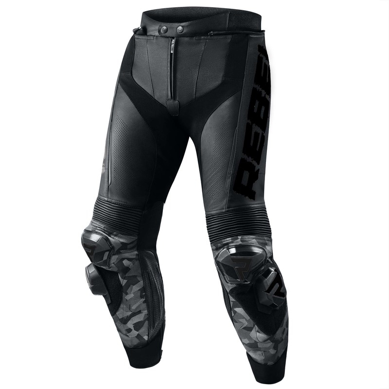 Rebelhorn Rebel zwarte motorbroek uitverkoop
