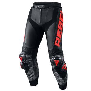 Rebelhorn Rebel zwart-fluorode motorbroek uitverkoop