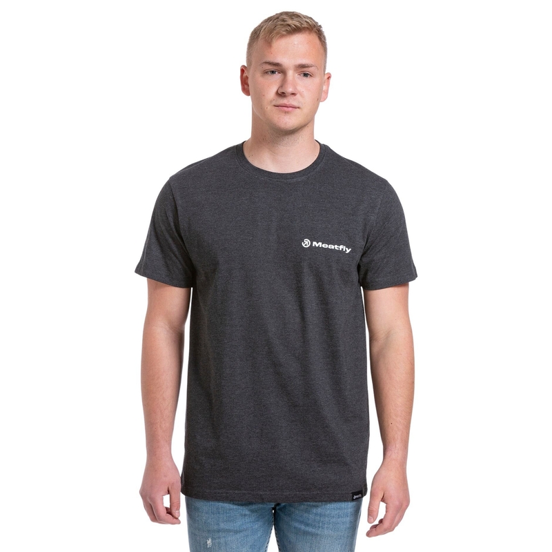 Triko Meatfly Sunset šedé