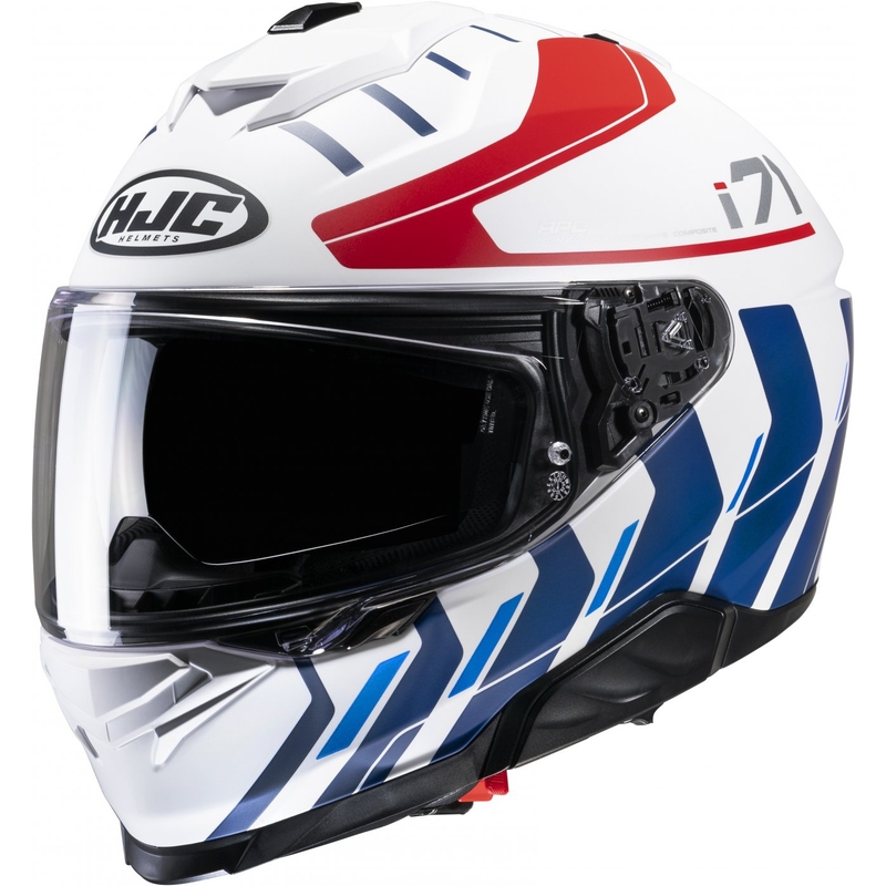 Integraalhelm HJC i71 Simo MC21SF rood-blauw-wit