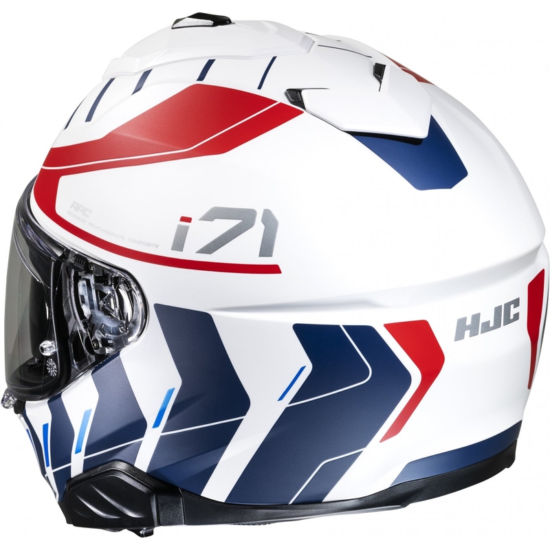 Integraalhelm HJC i71 Simo MC21SF rood-blauw-wit