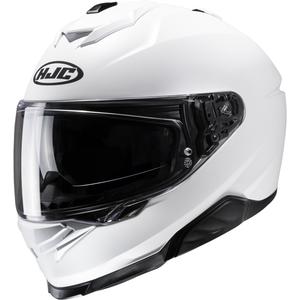 Integrale motorhelm HJC i71 Solid Semi Flat Pearl White