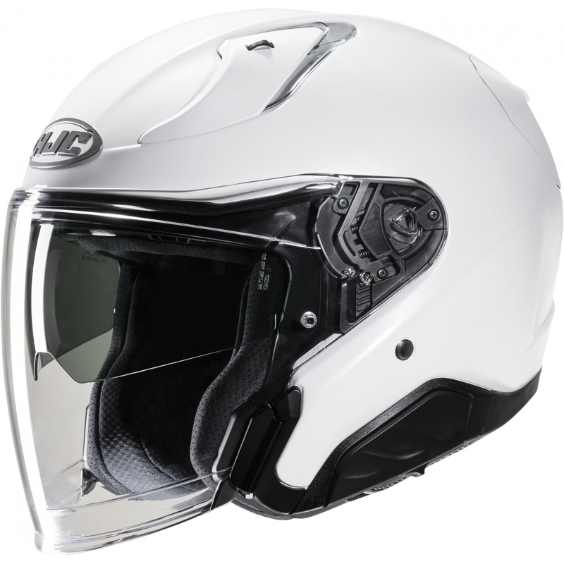 Open motorhelm HJC RPHA 31 effen parelwit