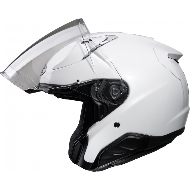 Open motorhelm HJC RPHA 31 effen parelwit