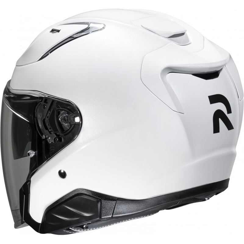 Open motorhelm HJC RPHA 31 effen parelwit