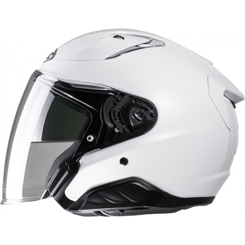 Open motorhelm HJC RPHA 31 effen parelwit