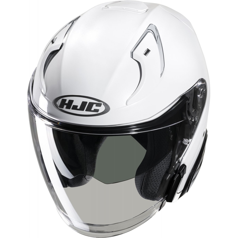 Open motorhelm HJC RPHA 31 effen parelwit