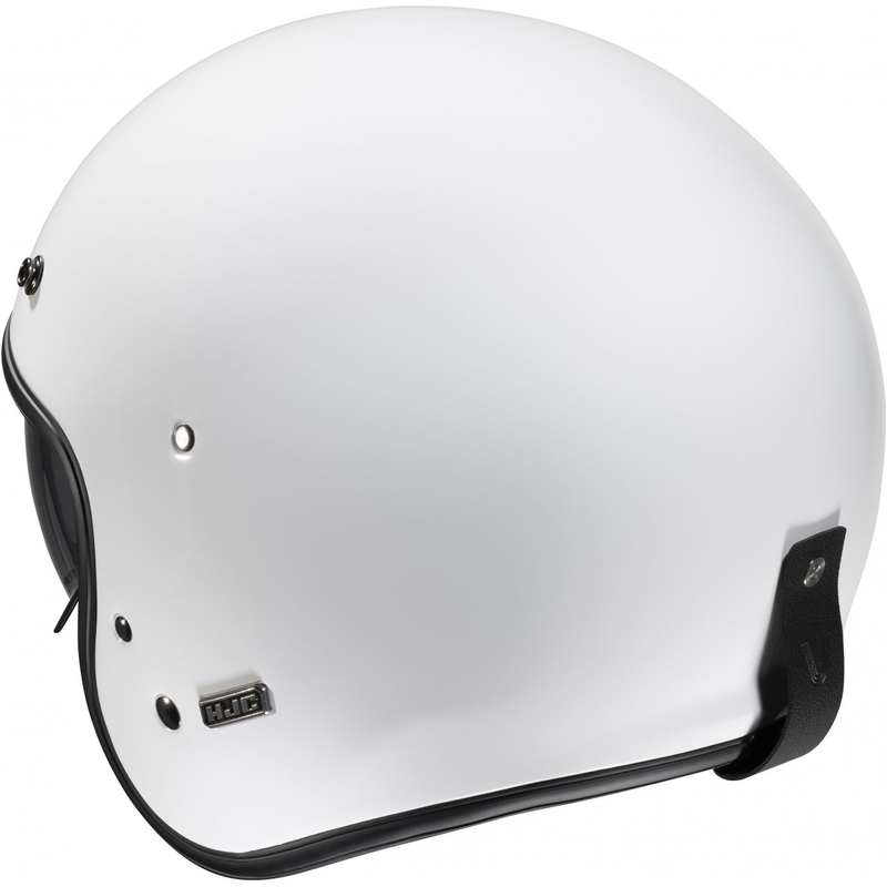 Open motorhelm HJC V31 effen wit