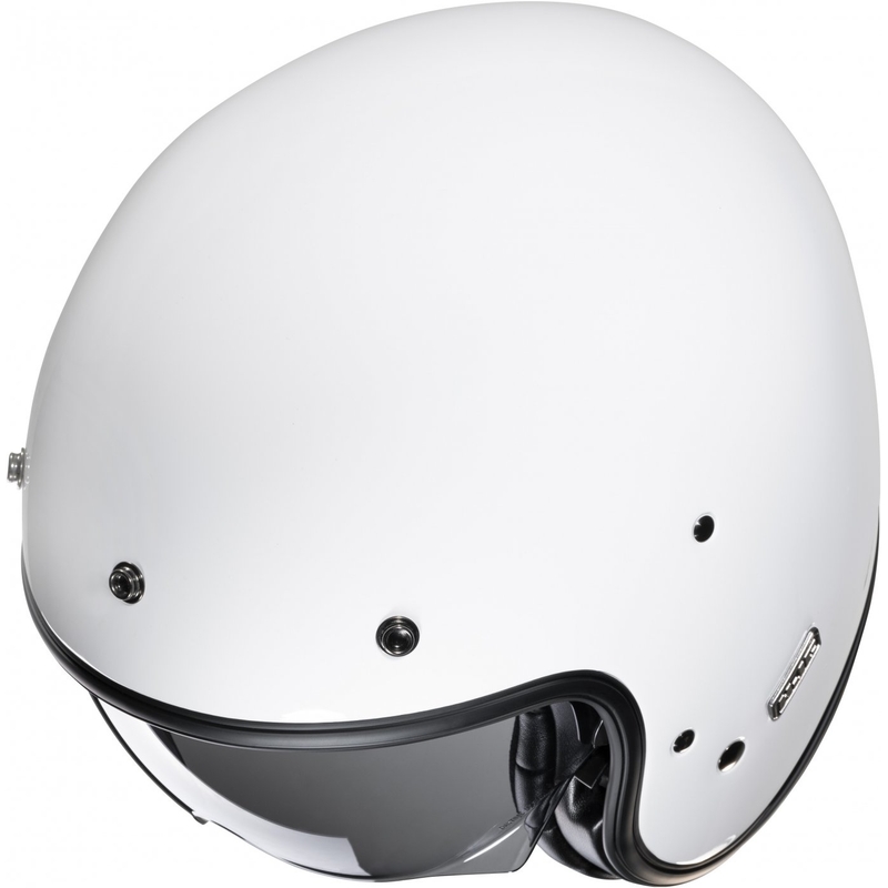 Open motorhelm HJC V31 effen wit