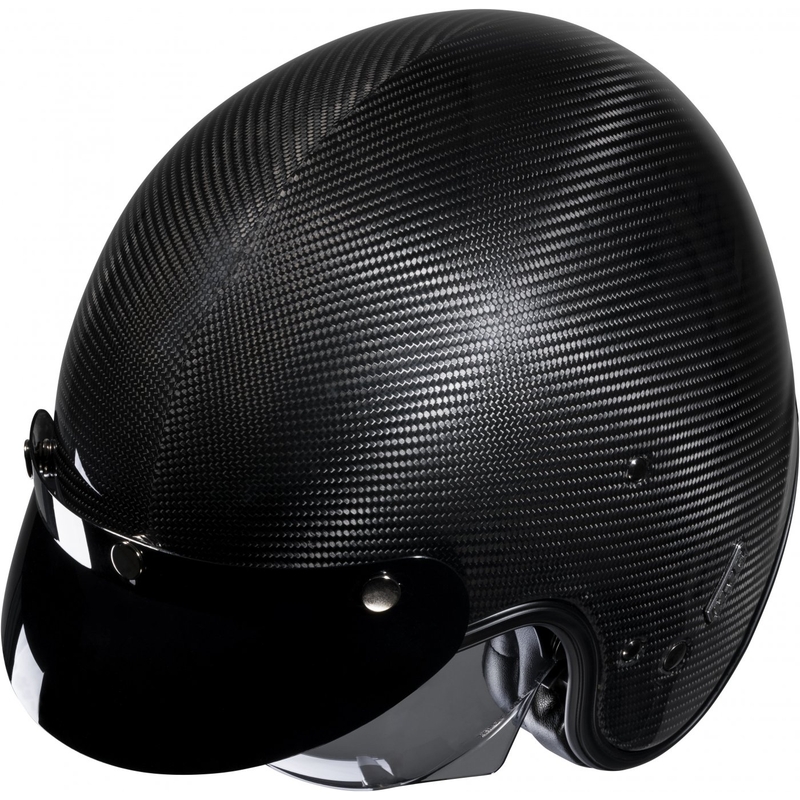 HJC V31 Carbon Open Helm Zwart