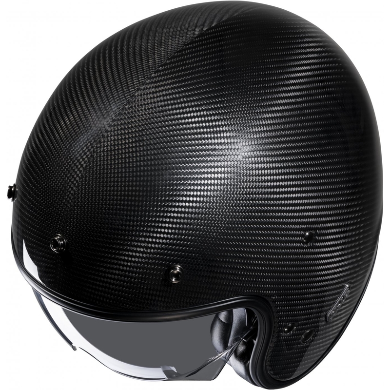 HJC V31 Carbon Open Helm Zwart
