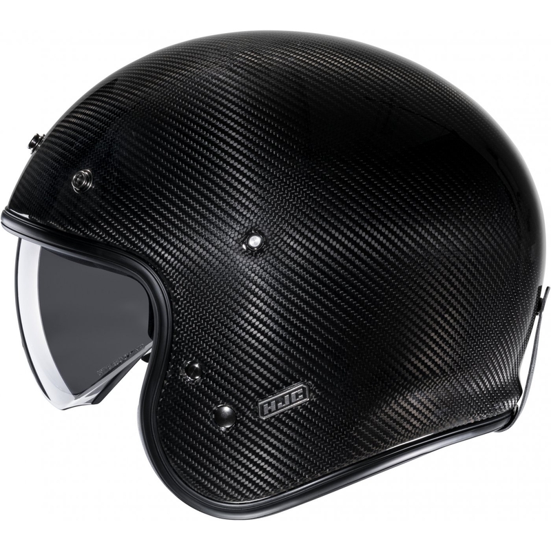 HJC V31 Carbon Open Helm Zwart