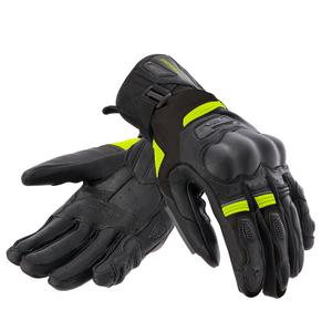 Motorhandschoenen Rebelhorn Range zwart-grijs-fluogeel uitverkoop