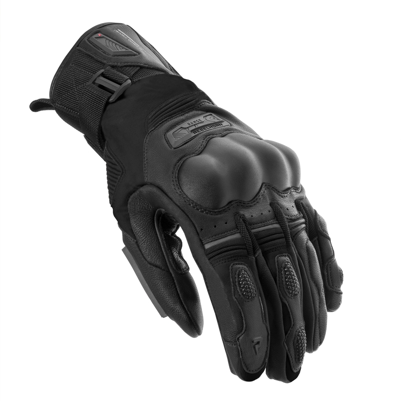 Rebelhorn Range Motorcycle Handschoenen Zwart