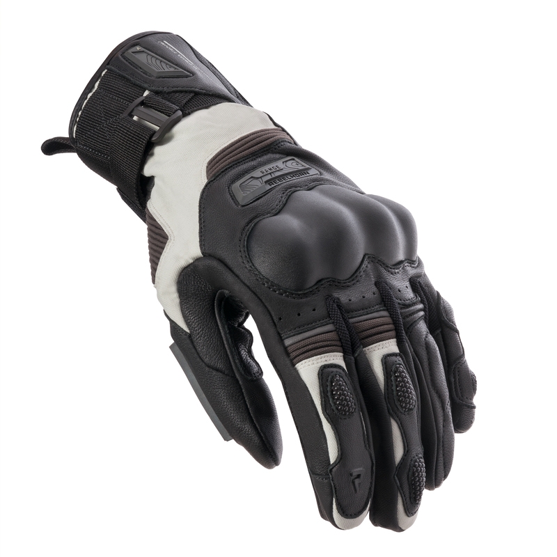 Motorhandschoenen Rebelhorn Range zwart-grijs