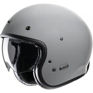 Open motorhelm HJC V31 Solid n. grijs