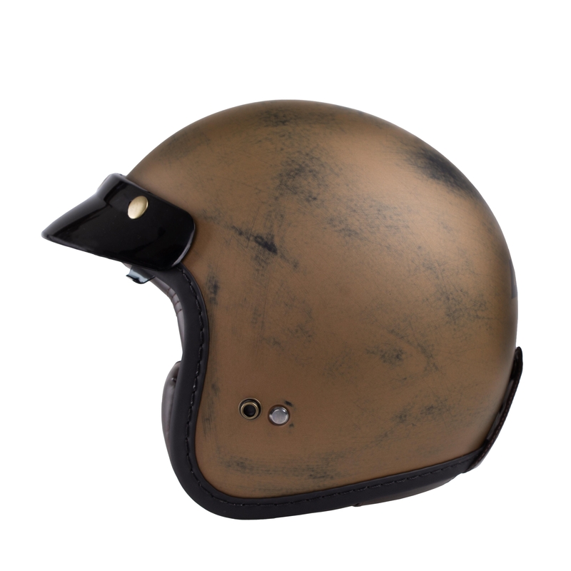 Open motorhelm Lazer Mambo Evo Cafe Racer bruin mat uitverkoop