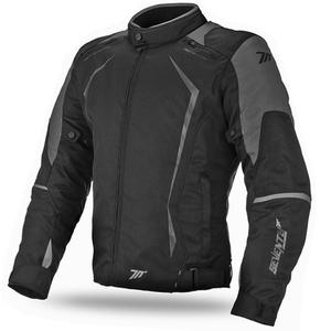 Motorjas SEVENTY DEGREES SD-JR47 zwart-grijs