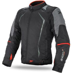 Motorjas SEVENTY DEGREES SD-JR47 zwart-grijs-rood