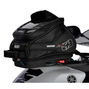 Tanktas voor motorfiets Oxford Q4R QR-zwart