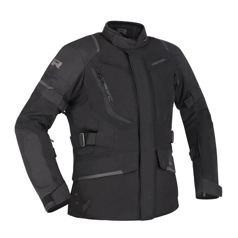 RICHA Cyclone 2 GTX Dames Motorjack Zwart uitverkoop