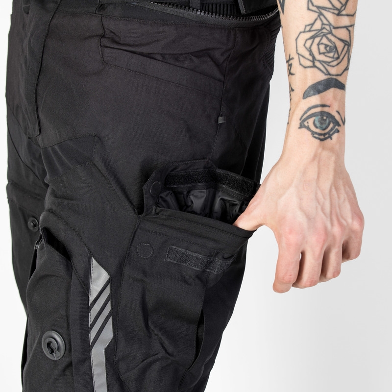 Rebelhorn Patrol Motorfietsbroek Zwart uitverkoop