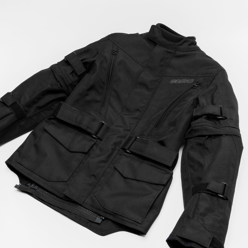 Kindermotorjas Ozone Sahara zwart