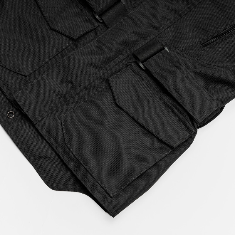 Kindermotorjas Ozone Sahara zwart