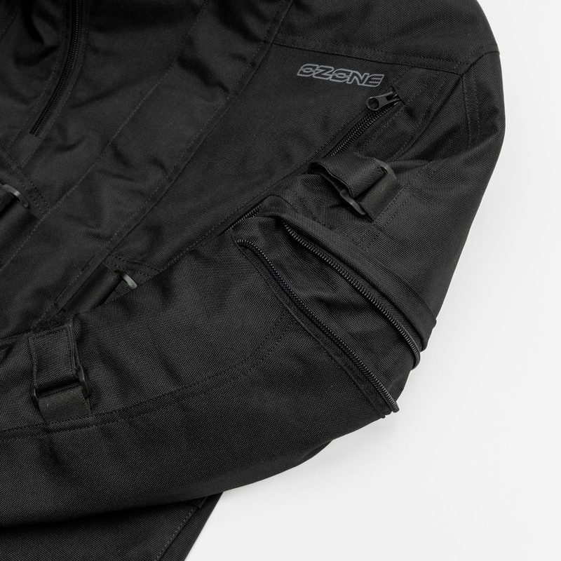 Kindermotorjas Ozone Sahara zwart