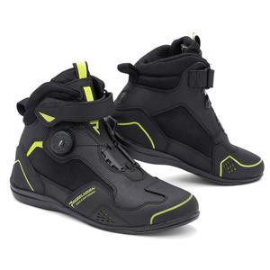 Motorlaarzen Rebelhorn Spark II zwart-fluo geel