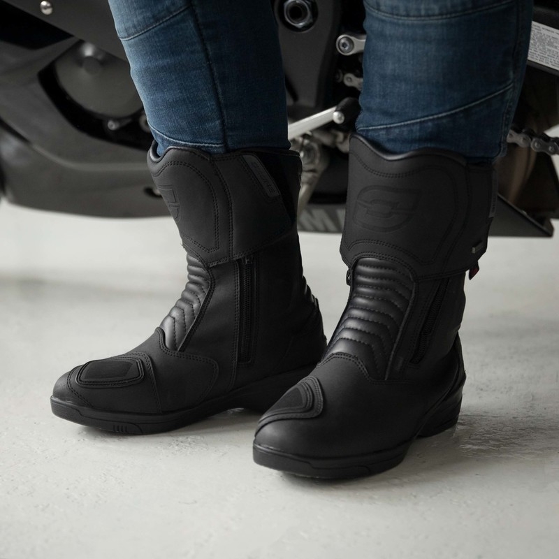 Damesfietslaarzen Ozone Rapid Zwart Mat