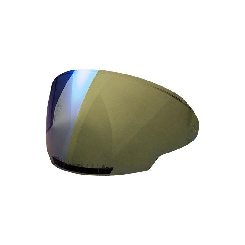 Blauw iridium plexi LS2 OF600